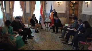 Meeting of EAM with the Foreign Minister of Andorra