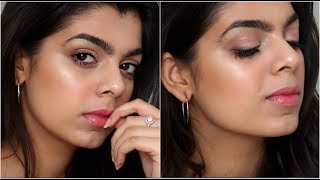 Easy, Glowing and Wearable Valentine's day Makeup | Makeup Tutorial