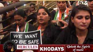 Mahila Congress protest, demand Justice for Asifa