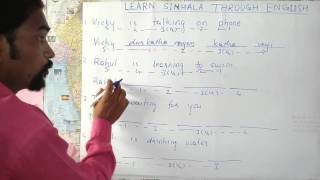 LEARN SINHALA THROUGH  ENGLISH.