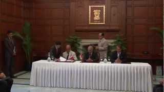 Signing of agreements between India & Peru