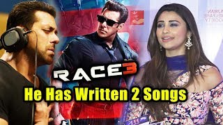 Salman Khan Has Written 2 Songs For RACE 3, Daisy Shah Reveals Details On Race 3