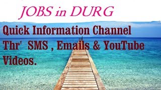 JOBS in DURG for Freshers & graduates. Industries, companies.