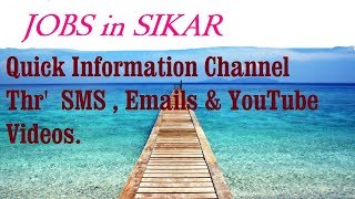 JOBS in SIKAR     for Freshers & graduates. Industries, companies.