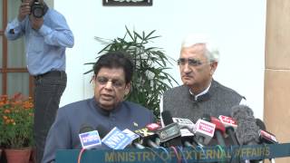 Minister of State for External Affairs' interaction with media on 21st November, 2012