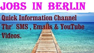 Jobs  in  BERLIN   City for freshers & graduates. industries, companies.  GERMANY