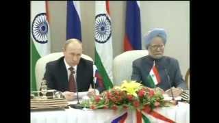 13th India-Russia Annual Summit: Signing of Agreements and Media Statements