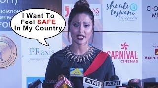 Hina Khan Latest Reaction On Asifa And Unnao | I Want To Feel Safe In My Country