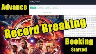 Avengers Infinity War Record Breaking Advance Booking Started In INDIA