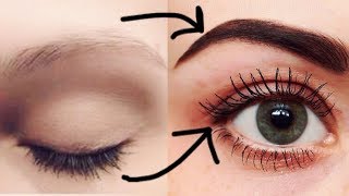 How to GROW THICK Eyelashes & Eyebrows DIY Hair Growth Serum | JSuper Kaur