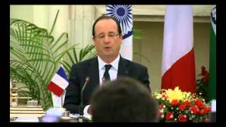 Visit of President of France to India (February 14-15, 2013)
