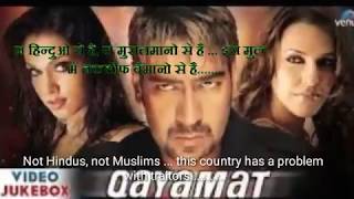 Qayamat   Hindi movie dialogues  with  English subtitles