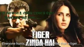 Tider Zindaa Hai   Hindi movie  dialogues with  English subtitles      music and songs