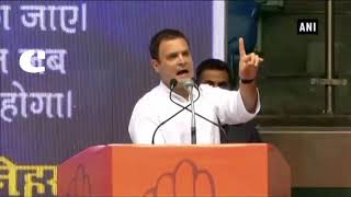 Rahul Gandhi says 'Modi is interested only in Modi'