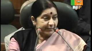 Part 1: JPC Demand: Smt. Sushma Swaraj: 30.11.2010