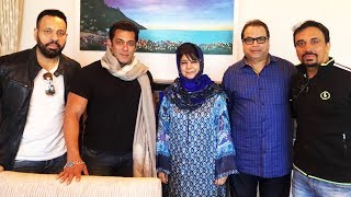 RACE 3 Team Meets CM Of Jammu And Kashmir Mehbooba Mufti | Salman Khan