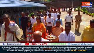 Minister Harish Rao Visits Srisailam Mallanna Temple Along With His Family || hindutv