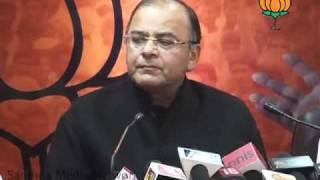 Press Conference on Congress Questions : Sh. Arun Jaitley: 24.12.2010