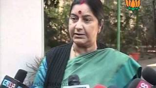 Fishermen, CVC & Indian Students in America: Smt. Sushma Swaraj: 02.02.2011