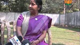 Census, Budget Session, JPC & CVC Issue: Smt. Sushma Swaraj: 11.02.2011