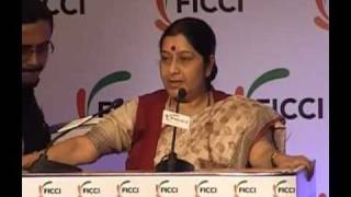 AGM speech in FICCI: Smt. Sushma Swaraj: 01.03.2011