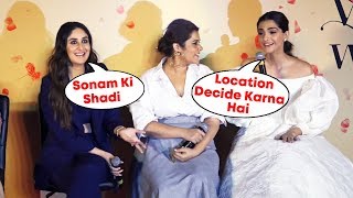 Sonam Kapoor Finally Speaks On Her Wedding - Veere Di Wedding Trailer Launch