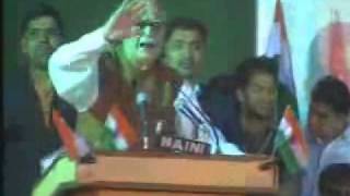 Rashtriya Ekta Yatra in Delhi: Sh. Lal Krishna Advani: 20.01.2011