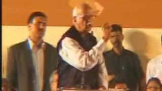 Rashtriya Ekta Yatra in Mumbai: Sh. Lal Krishna Advani: 16.01.2011