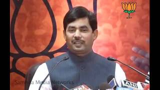 BJP Press: Sh. Syed Shahnawaz Hussain: Retail Sector , Cash for Vote  Rahul Gandhi: 23.07.2011