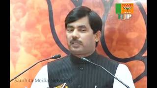 BJP Press: Adarsh Society, 2G Spectrum  & Bihar Election: Sh. Syed Shahnawaz Hussain: 27.11.2010