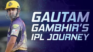 Gautam Gambhir's IPL journey