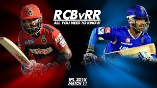 IPL 2018: Match 11, RCB vs RR: All you need to know