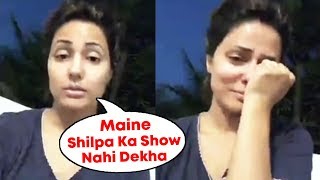 Hina Khan FINALLY OPENS On FIGHT With Shilpa Shinde On Twitter