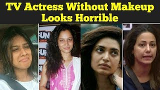 Check Out !! Television Actresses Ka Horrible Real Face After The Shoot