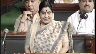 Discussion on the statement of Leader of house setting up a Lok Pal: Smt. Sushma Swaraj: 27.08.2011