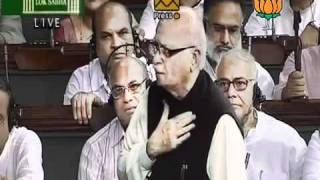 Speech in Lok Sabha:  Cash for Vote Scam: Sh. Lal Krishna Advani: 08.09.2011