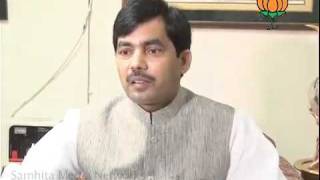 BJP Byte: Hisar Election, Kapil Sibbal & Attack on Kejriwal: Sh. Syed Shahnawaz Hussain: 19.10.2011