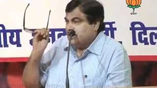 Speech on Welcome whistle-blowers (Cash for Vote Scam): Sh. Nitin Gadkari: 19.11.2011