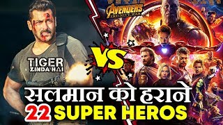 It Took  22 Superheroes In Avengers Infinity War To Beat Salman Khan In India
