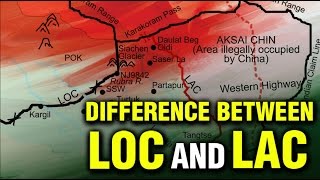 Difference between LOC and LAC | Line of Control | Line of Actual Control | India Matters