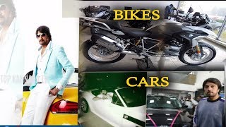 Kiccha Sudeep Cars and Bike Collections | Sudeep | Top Kannada TV