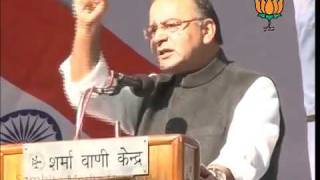 Speech on Anna's fast ends parties reveal Lokpal stand: Sh. Arun Jaitley: 11.12.2011
