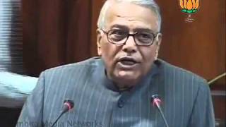 Speech on P Chidambaram: Sh. Yashwant Sinha: 15.12.2011