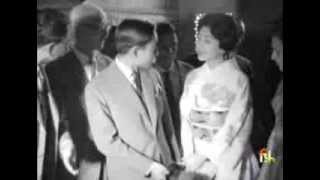 Visit of Crown Prince and Princess of Japan to India in 1960 - visit to Taj Mahal