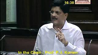 Rajya Sabha: The Appropriation (No.3) Bill, 2011: Sh. Piyush Goyal: 11.08.2011