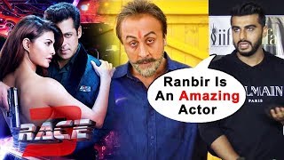 Salman's RACE 3 Will Be The BIGGEST FILM Of 2018, Arjun Kapoor REACTION On Ranbir's SANJU Teaser