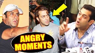 All Moments When Salman Khan Got ANGRY On Media