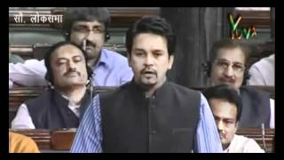 YuvaiTV: Power Speech of Sh. Anurag Thakur on Black MOney: 15.03.2012
