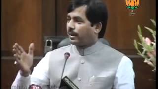 BJP Press: Parliament Session logjam by congress: Sh. Syed Shahnawaz Hussain:27.03.2012