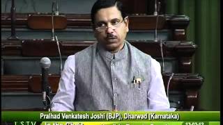Matters of Urgent Public Importance: Sh. Pralhad Venkatesh Joshi: 13.03.2012